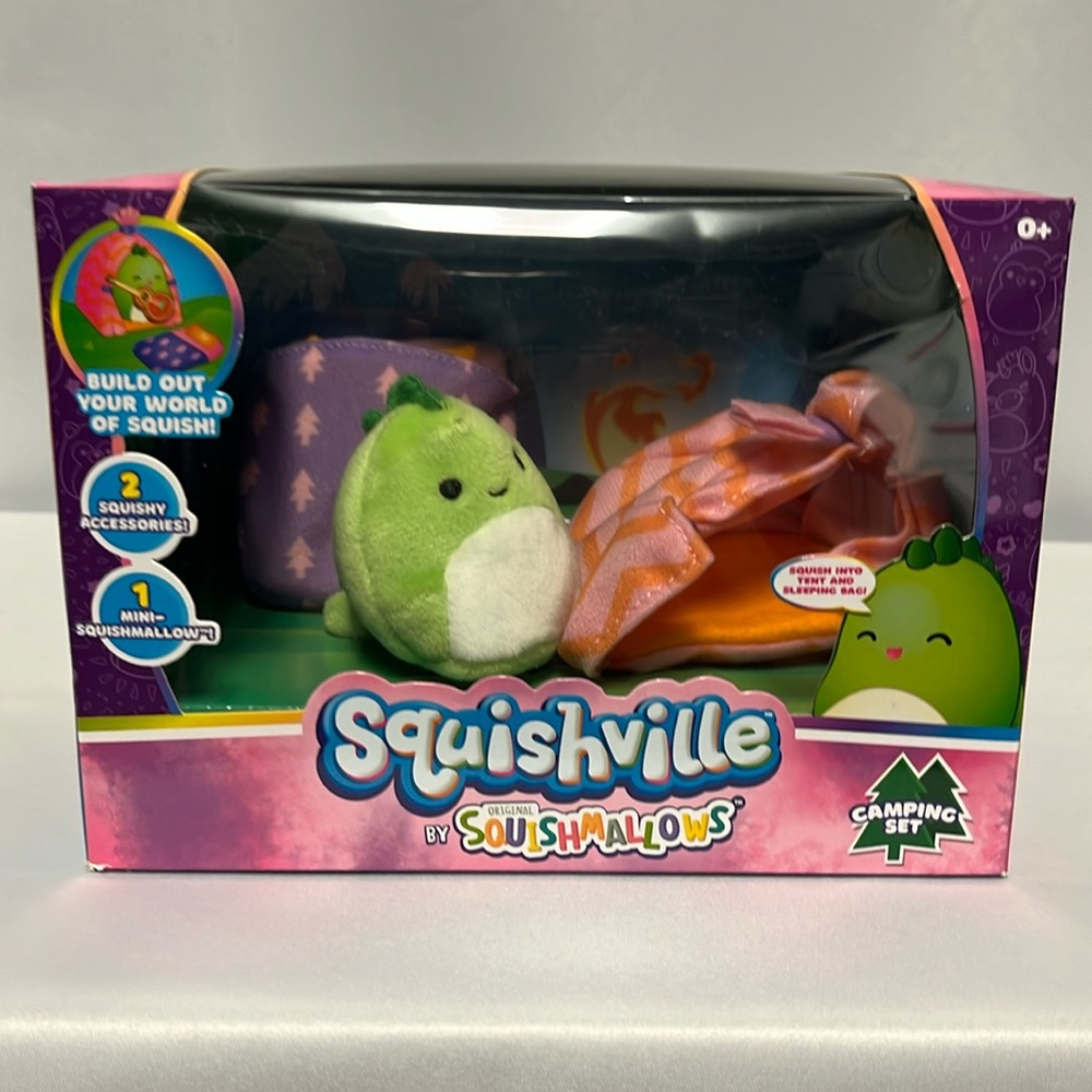 Squishville by Squishmallows, camping set